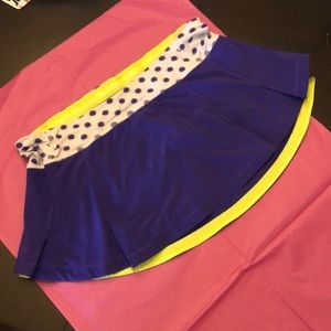 Rare Lululemon Polka Dot Presta Skirt in Purple, 8